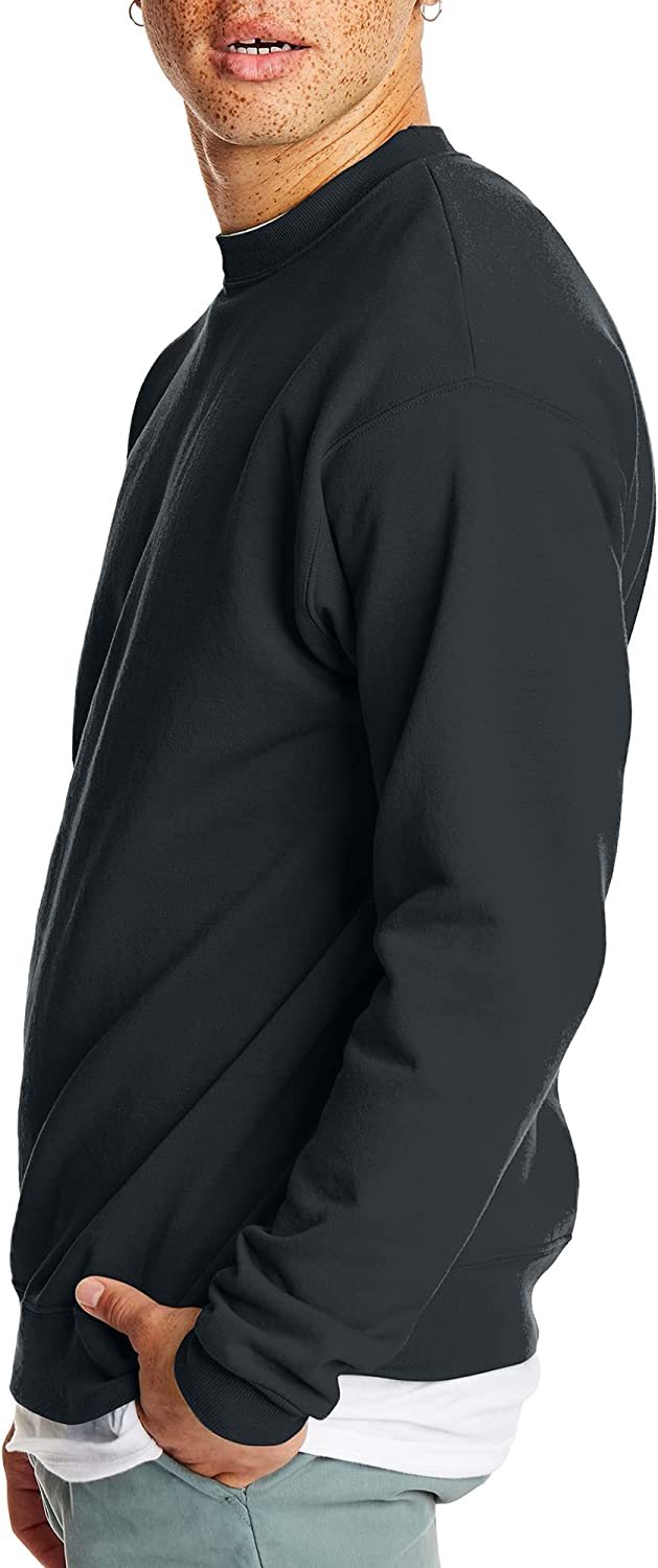 EcoSmart Fleece Sweatshirt, Cotton-Blend Pullover, Crewneck Sweatshirt for Men - Image 2